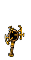 The unused texture for the scrapped "compleated ancient crank".