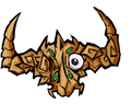 Deerclops Eyeball Equipped inside the Ancient Despair Mask.